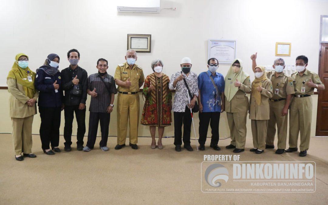Masyarakat Rentan Banjarnegara Dapat Pendampingan Vaksinasi Inklusif