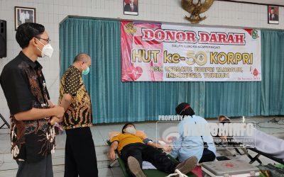 Donor Darah Korpri Berhasil Kumpulkan 66 Kantong Darah Kurang dari sehari
