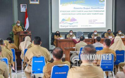 Akhir Tahun, Plh Bupati Minta Seluruh OPD Kompak Susun LPPD 2021