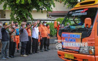 Relawan Banjarnegara Akan Bangun 16 MCK di Tempat Pengungsian Erupsi Semeru