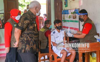 Anak Usia 6-11 Tahun di Banjarnegara Mulai Divaksin