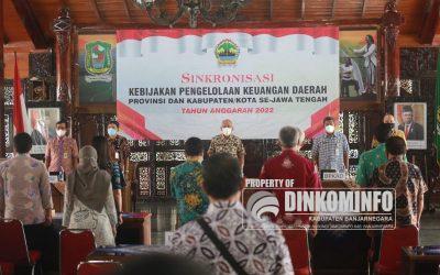 Pemprov Jateng Gelar Rapat Sinkronisasi Kebijakan Pengelolaan Keuangan Daerah Dengan 11 Kabupaten/Kota