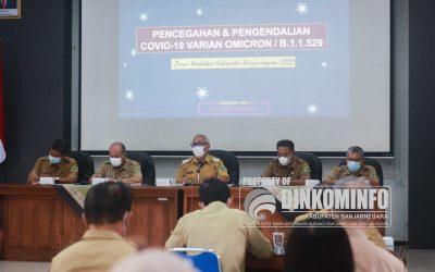 Antisipasi Penyebaran Omicron, Plh Bupati Banjarnegara Tegaskan Pentingnya Prokes dan Vaksinasi
