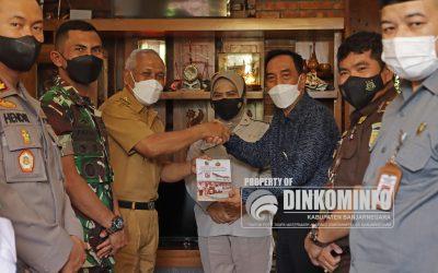 Menjelang Hari Jadi ke 451, Forkopimda Banjarnegara Beranjangsana ke Mantan Bupati dan Wakil Bupati