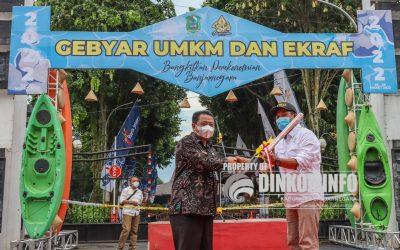 Baru Dibuka, Gebyar UMKM dan Ekraf 2022 Langsung Diserbu Warga