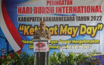 Peringatan Hari Buruh 2022, Plh Bupati Apresiasi Pengusaha dan Pekerja Mampu Bertahan Saat Pandemi