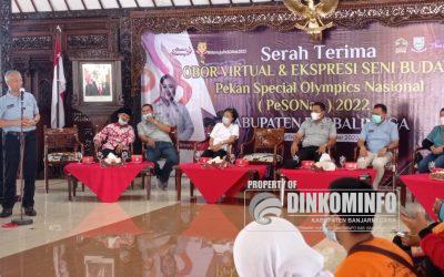 Kirab Obor PeSONas Dilepas menuju Purbalingga