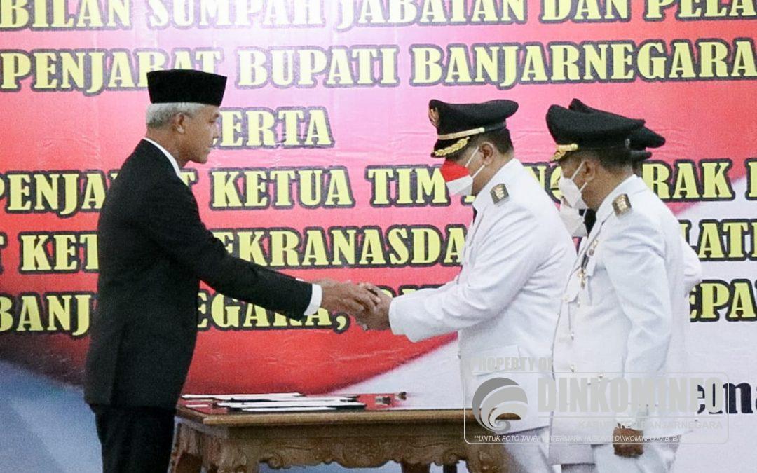 Tri Harso Resmi Dilantik Jadi Pj Bupati Banjarnegara