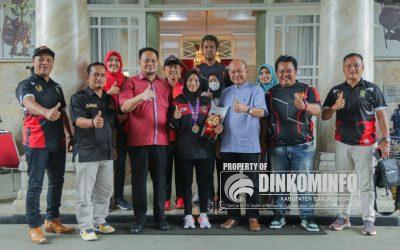 Pj Bupati Banjarnegara Sambut Atlet Peraih Medali SEA Games