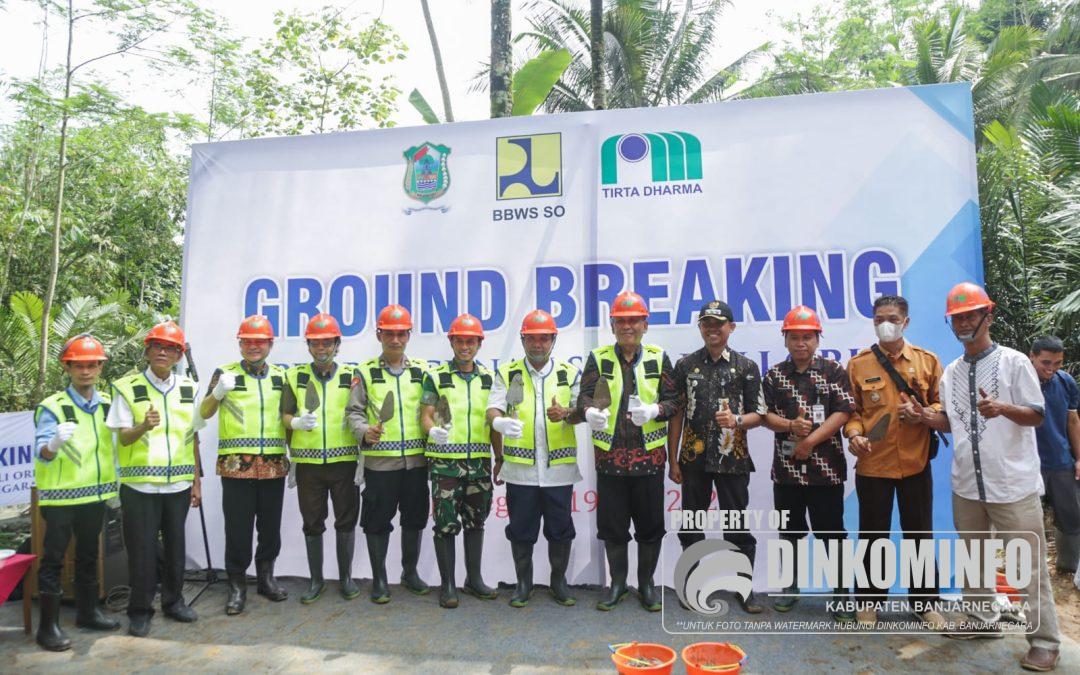 Pembangunan SPAM Kali Ori, Plt Bupati: Upaya Pemenuhan Ketersedian Air Baku Bagi Masyarakat Banjarnegara