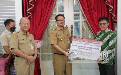 Pemkab Banjarnegara Salurkan Banparpol Kepada 10 Partai Politik