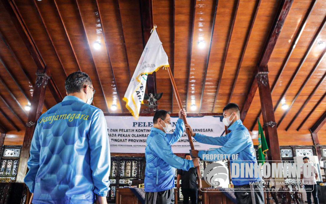 Pj Bupati Lepas Kontingen Banjarnegara ikuti Popda Jateng 2022