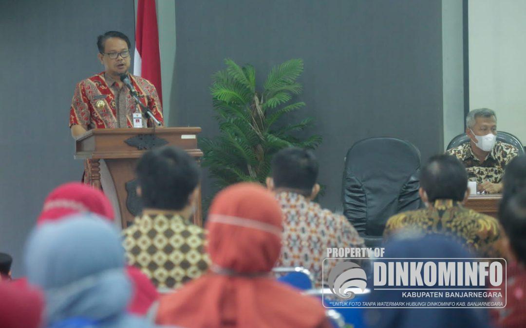 Buka Rakor POK Semester Pertama 2022, Pj Bupati Banjarnegara: Belanja Daerah Jadi Daya Ungkit Ekonomi