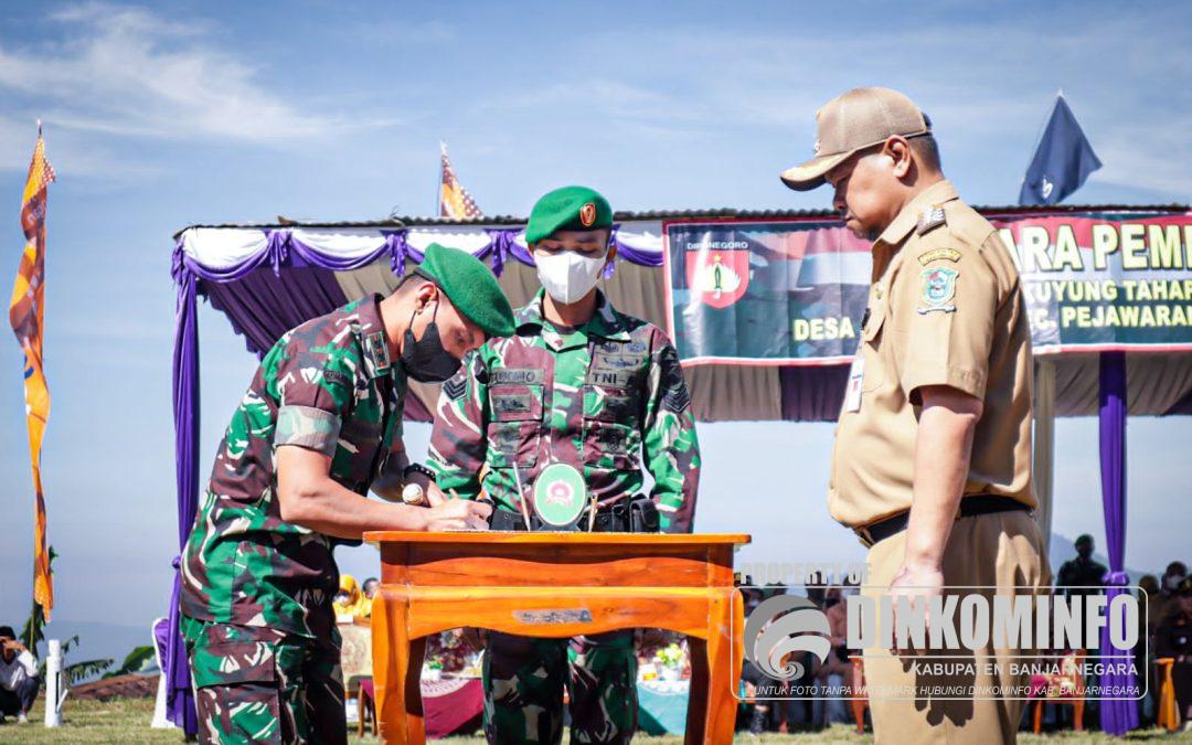 Pj Bupati Buka TMMD Sengkuyung Desa Sarwodadi