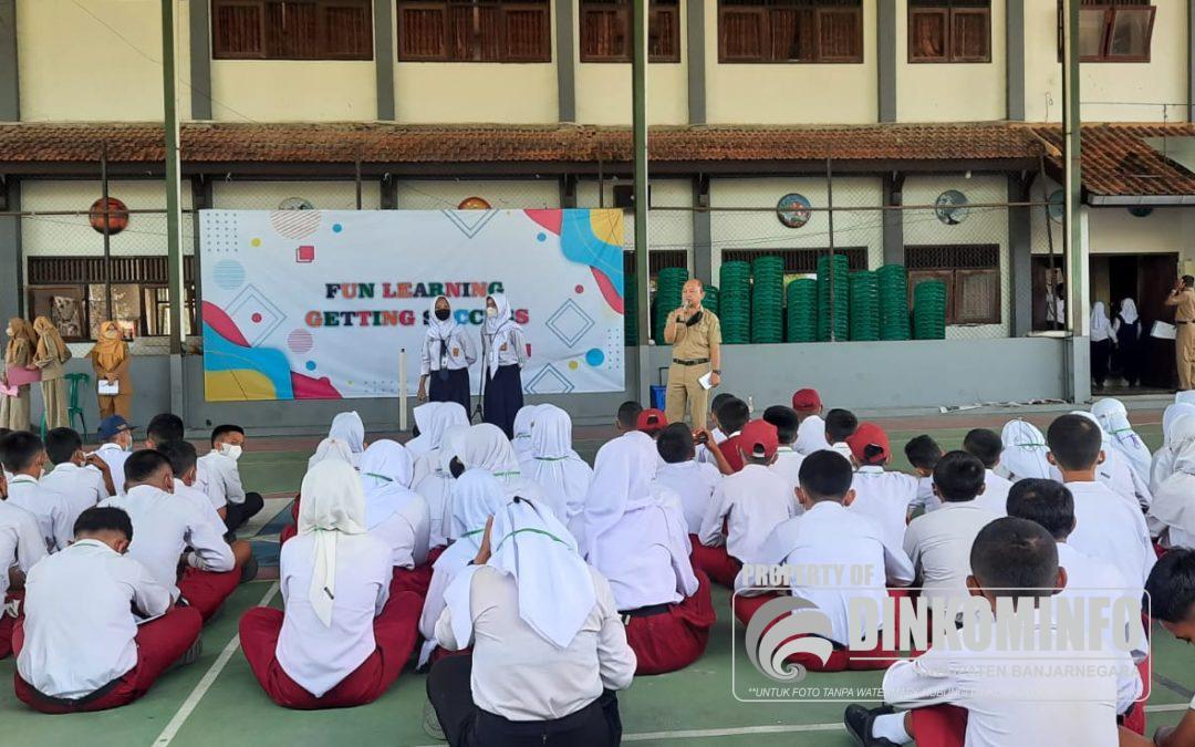 Siswa Baru SMP Negeri 1 Bawang Jalani MPLS