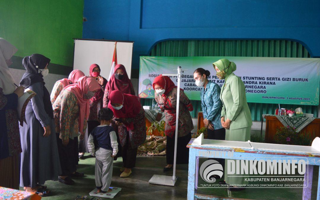 PKK dan Persit Kartika Gencarkan Sosialisasi Cegah Stunting