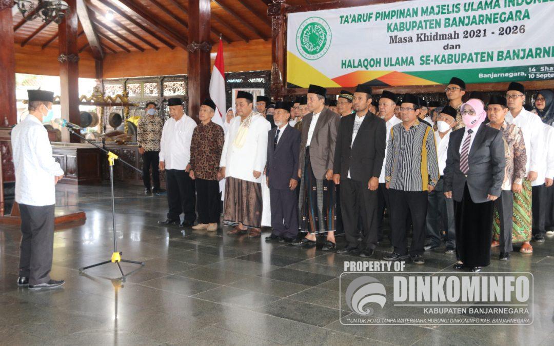 Pengurus MUI Banjarnegara Masa Khidmad 2021-2026 Dikukuhkan