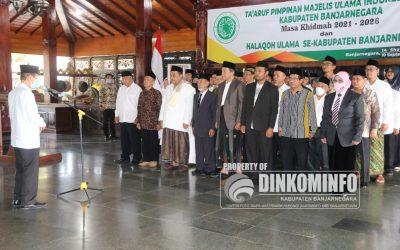 Pengurus MUI Banjarnegara Masa Khidmad 2021-2026 Dikukuhkan