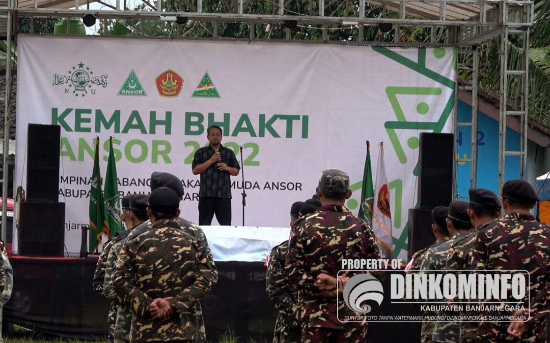 Pj Bupati Buka Kemah Bhakti Ansor Banjarnegara 2022