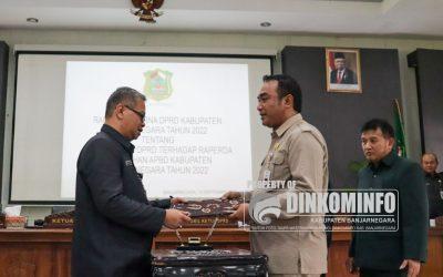 Dewan Setujui Raperda APBD Perubahan Tahun Anggaran 2022, Pj Bupati: Semoga Memenuhi Harapan dan Kebutuhan Masyarakat