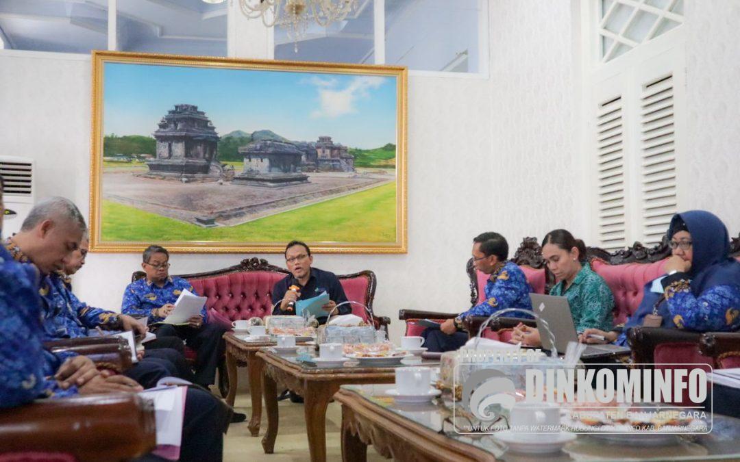 Pejabat Bupati Banjarnegara Memimpin Diskusi Percepatan Open Defecation Free (ODF)