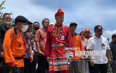 Gubernur Ganjar Tinjau Longsor di Desa Bantar