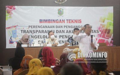 KS dan Bendahara Sekolah Ikuti Bimtek Keterbukaan Informasi, Guna Transparansi Dana BOS