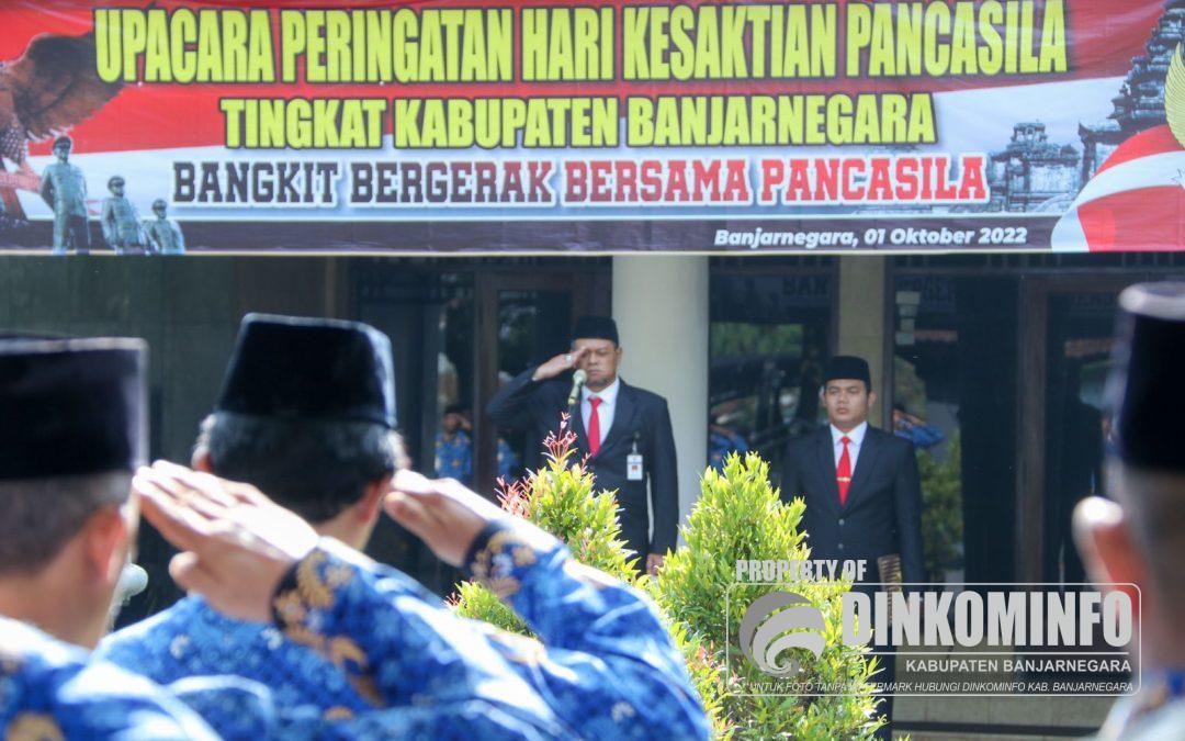 Pj Bupati Banjarnegara Pimpin Upacara Hari Kesaktian Pancasila