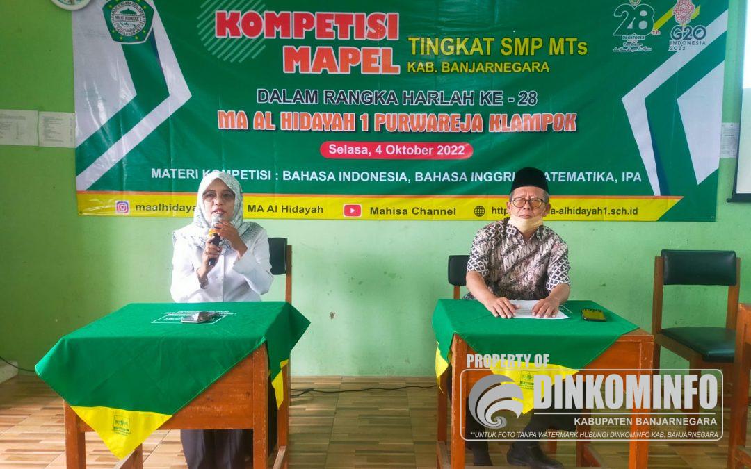 Tiga Siswa MTs NU 1 Susukan Ikuti Final Lomba Kompetensi Mapel Tingkat SMP/MTs se-Kabupaten Banjarnegara