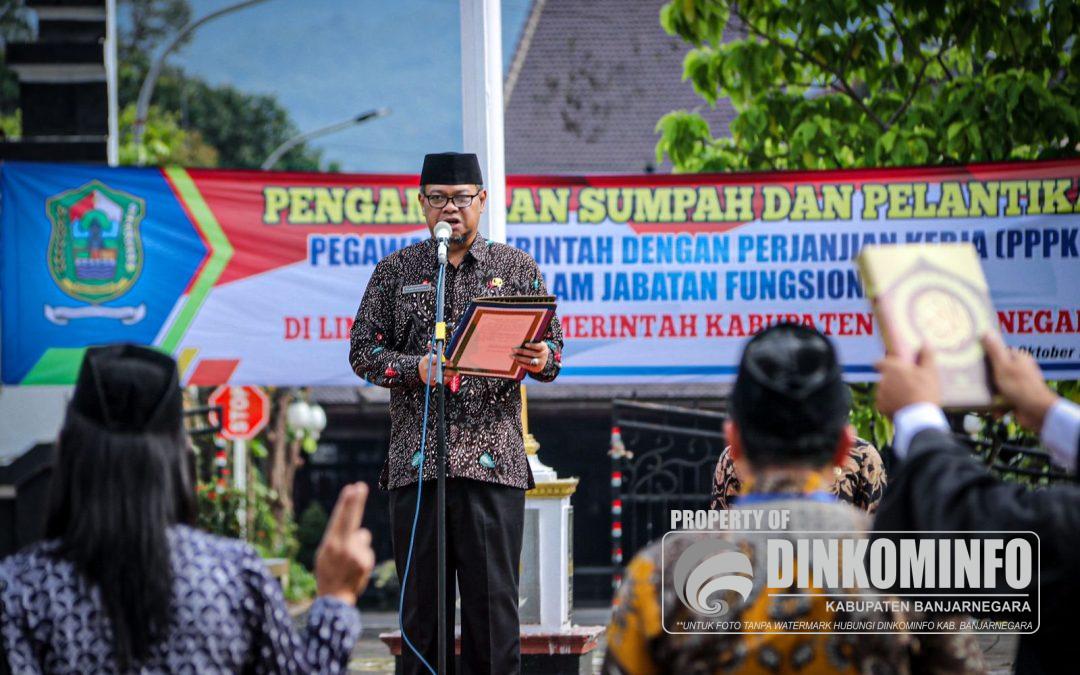 1.341 PPPK Pemkab Banjarnegara Terima SK Pelantikan