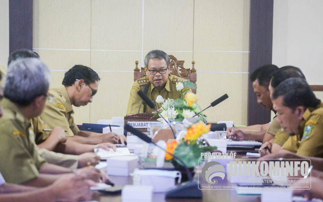 Pimpin Rakor Penanggulangan Bencana, Pj Bupati: Tingkatkan Kesiapsiagaan Hadapi Bencana