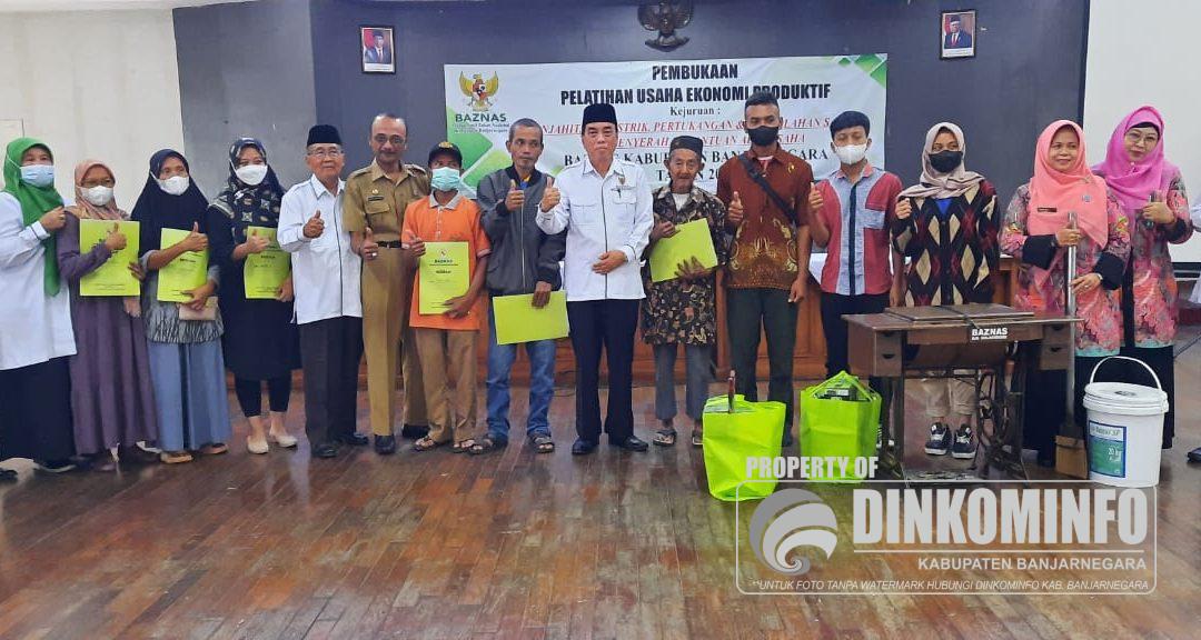 Pelatihan Ekonomi Produktif Baznas Banjarnegara Sutedjo : Kami Berikan Kail, Bukan Ikannya!