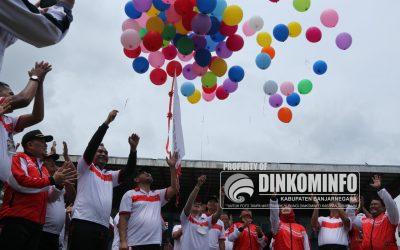 20 Kontingen Kecamatan se-Kabupaten Banjarnegara Berlaga di Porades 2022