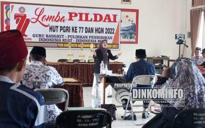Pertama Kali, PGRI Gelar Lomba Pildai Tema Toleransi dan Moderasi