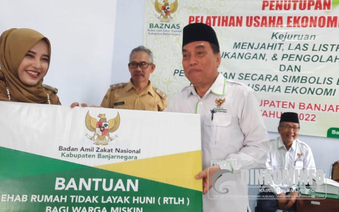 Pelatihan Ekonomi Produktif Ditutup, Baznas Motivasi Peserta untuk Mandiri