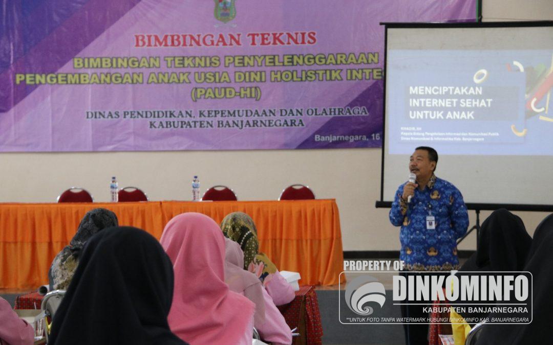 Dindikpora Gelar Bimtek PAUD Integratif Holistik
