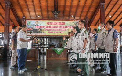 Minimalisir Resiko Bencana, Pj Bupati Banjarnegara Kukuhkan FPRB