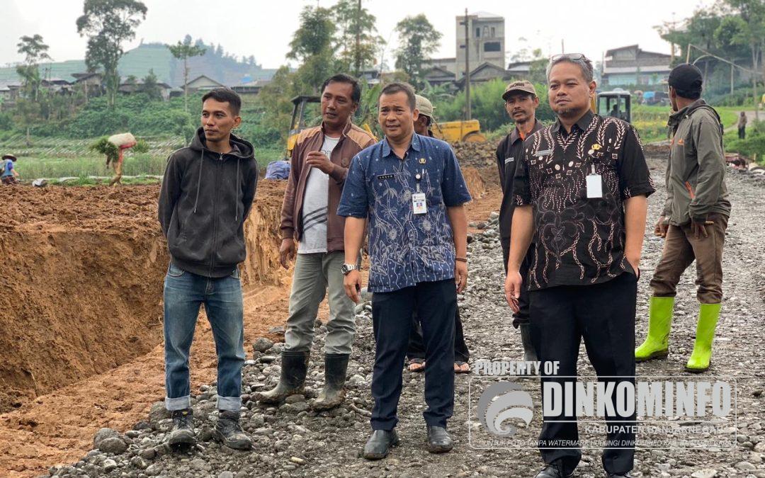 Pembangunan Akses Jalan Sidengok-Beji Sudah 75 Persen