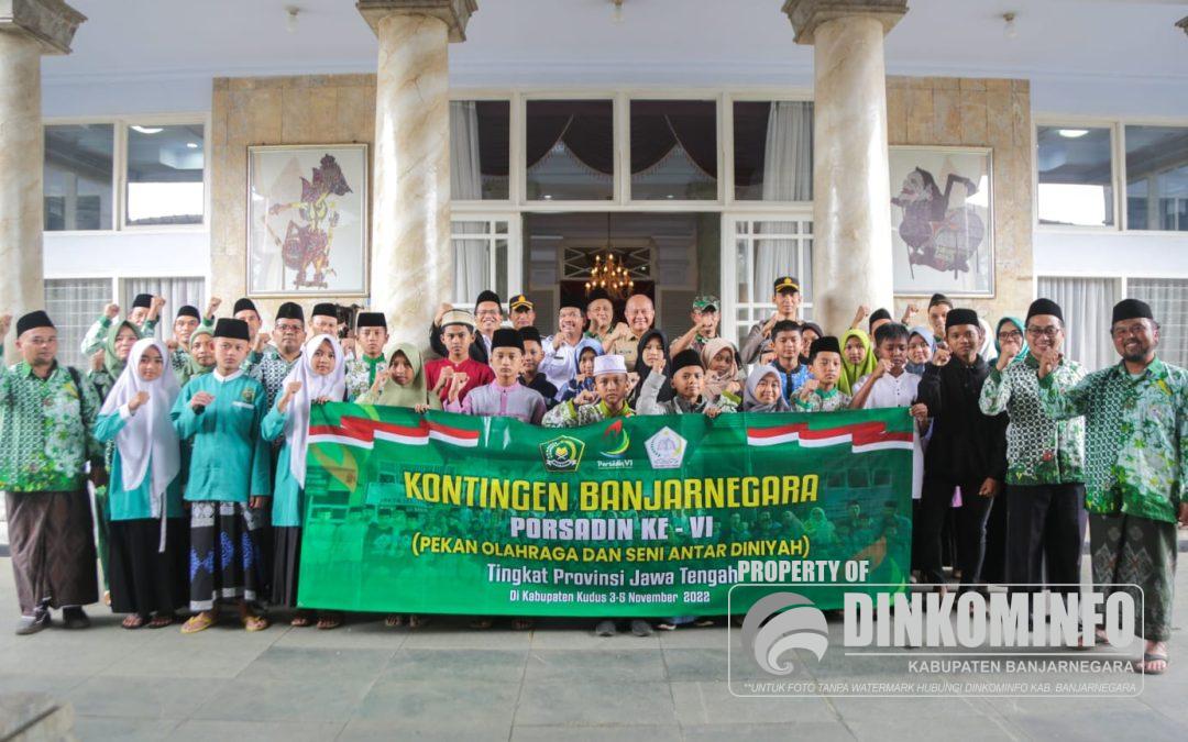 Lepas Kafilah Porsadin, Sekda Banjarnegara Doakan Raih Prestasi