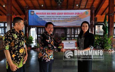 Optimalkan Potensi Pendapatan Daerah, Pemkab Gelar Sosialisasi UU HKPD dan FGD