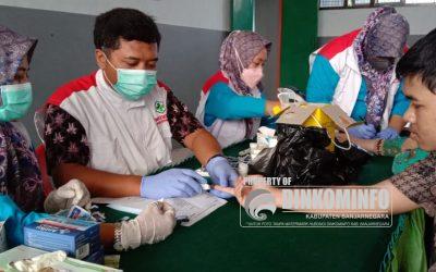 Tim Kesehatan Kabupaten Banjarnegara Gelar Posbindu PTM di Sekolah