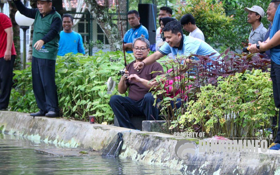 Jalin Silaturahmi, Penjabat Bupati Banjarnegara Gelar Mancing Bersama