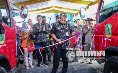Percepat Penanganan Kebakaran, Pj. Bupati Resmikan Dua Pos Damkar Kecamatan