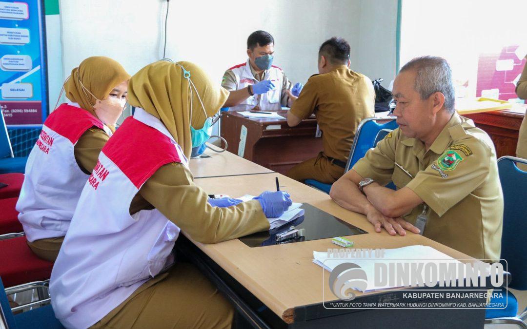Dinkes dan Puskesmas Banjarnegara 1 Gencarkan Posbindu ke Instansi