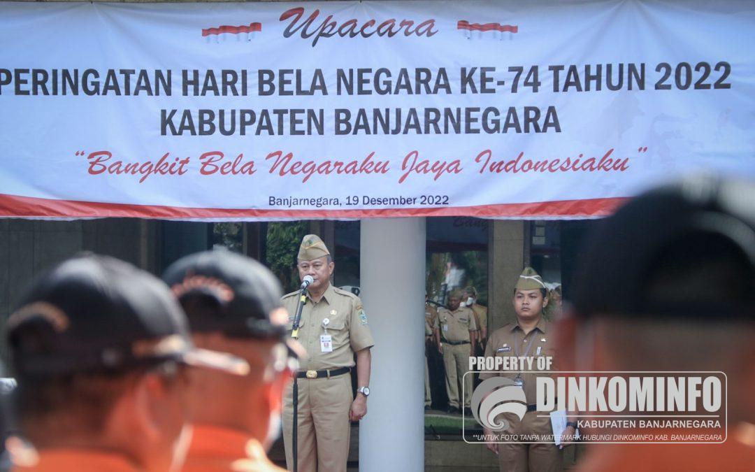 Sekda Banjarnegara Menjadi Irup Upacara Hari Bela Negara ke-74