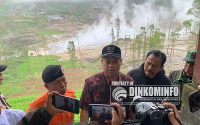 Terkait Kondisi Kawah Dieng, Masyarakat Dihimbau Tetap Tenang dan Waspada