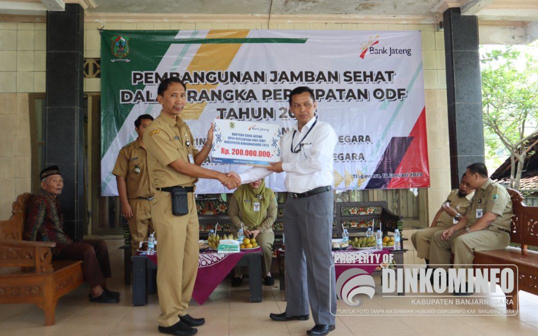 Bank Jateng Serahkan Bantuan 200 Juta untuk Jamban Sehat