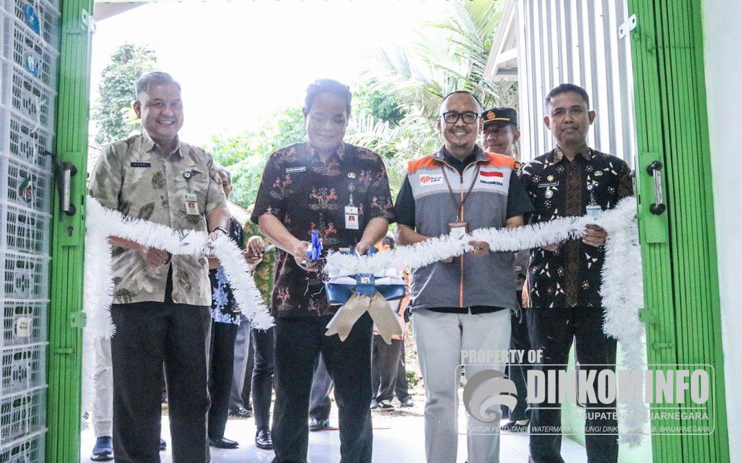 Pj Bupati Resmikan Kampung Agensia Hayati dan Bangsal Pasca Panen di Desa Prigi