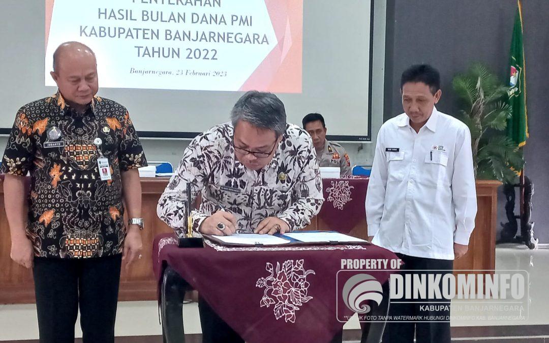 Bulan Dana PMI Banjarnegara Capai Rp1,079 Miliar