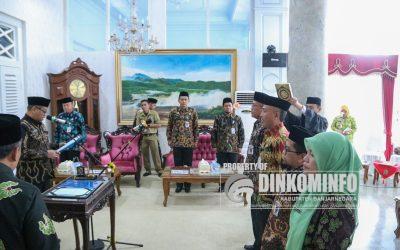 Pj Bupati Lantik 3 Staf Ahli dan 1 Asisten, Mantapkan Jajaran Birokrasi